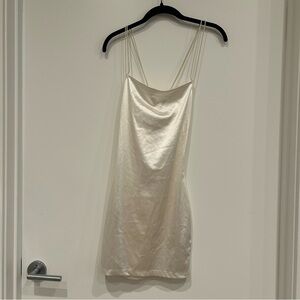 H&M Short Satin Dress